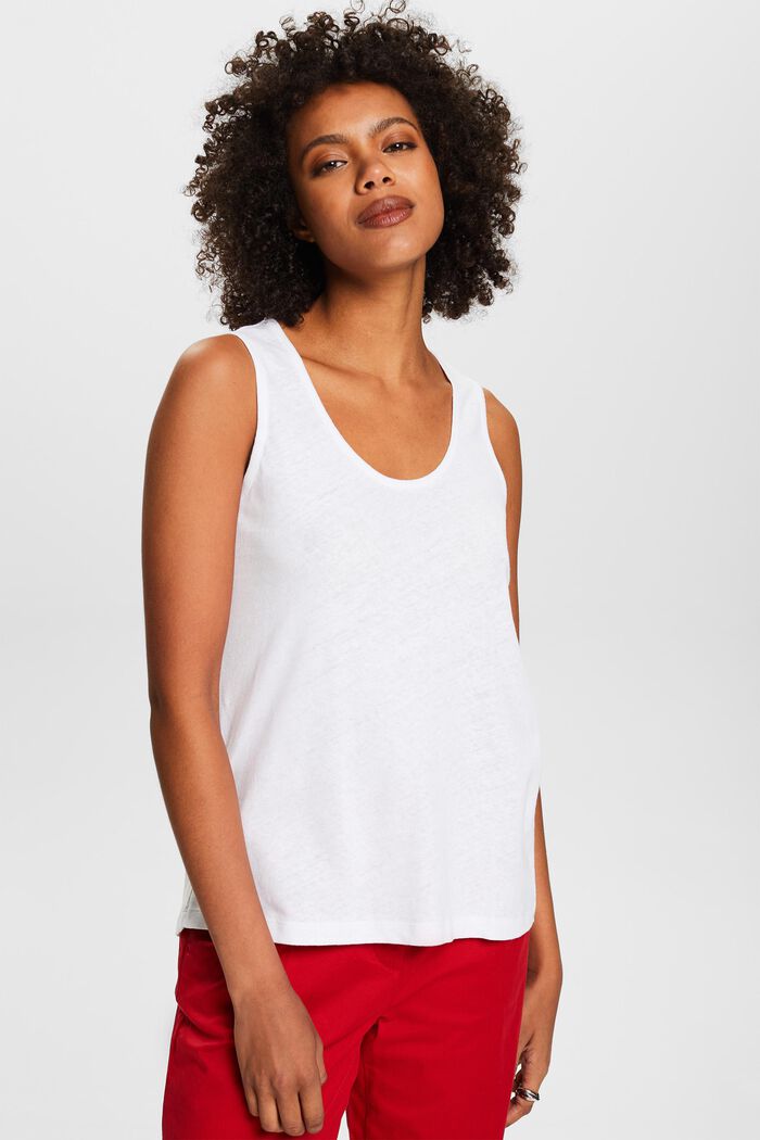 SCOOP NECK TANK TOP