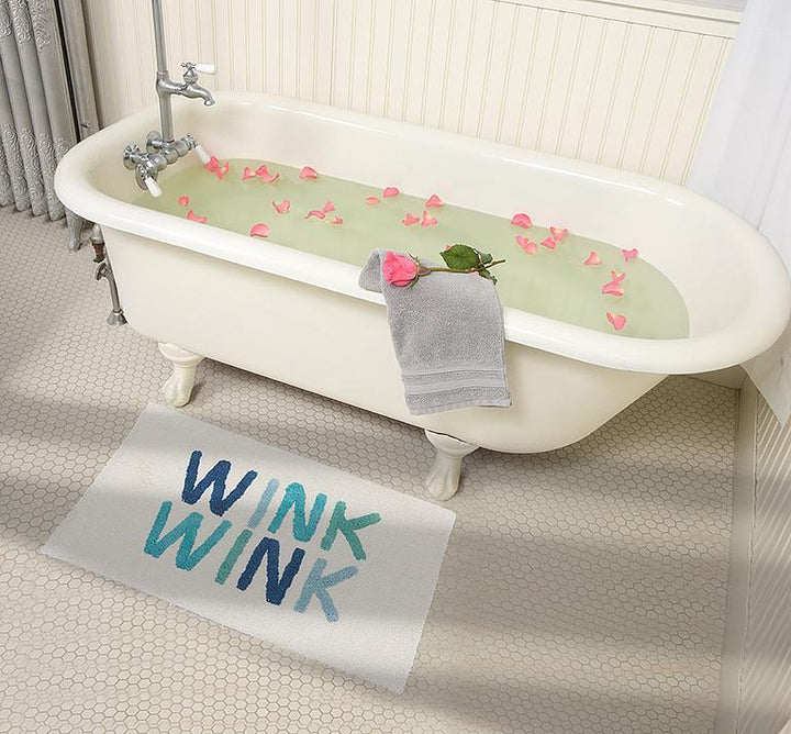 WINK WINK TUFTED BATHMAT 20X32''L