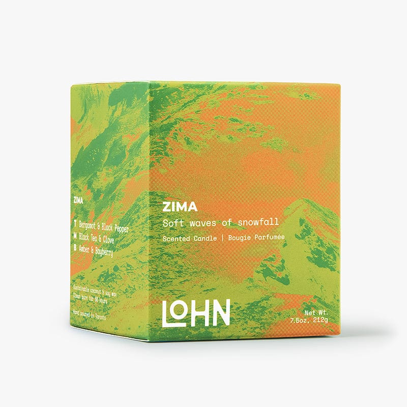 ZIMA CANDLE "BERGAMOT & BLACK TEA"