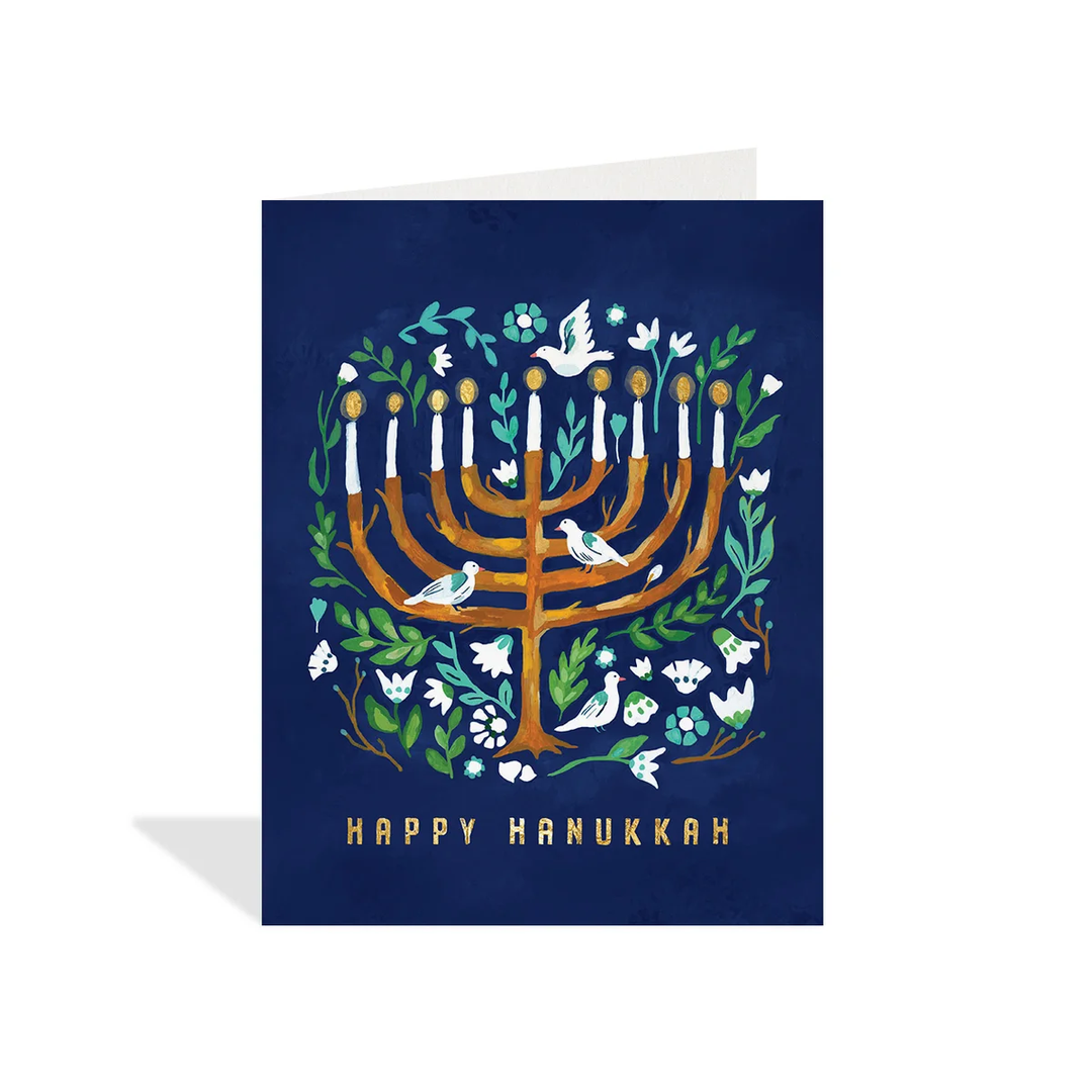 HANNUKKAH ARRANGEMENT CARD