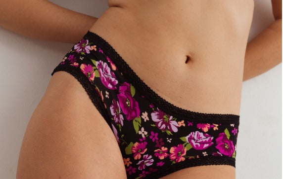 Blush The Micro Lace Trim Hipster Underwear