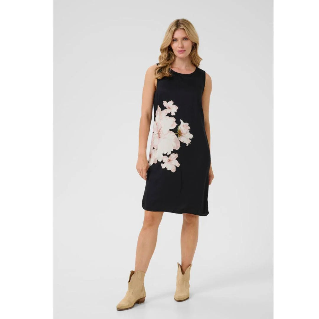 CRAQURELLA DRESS "BLACK"