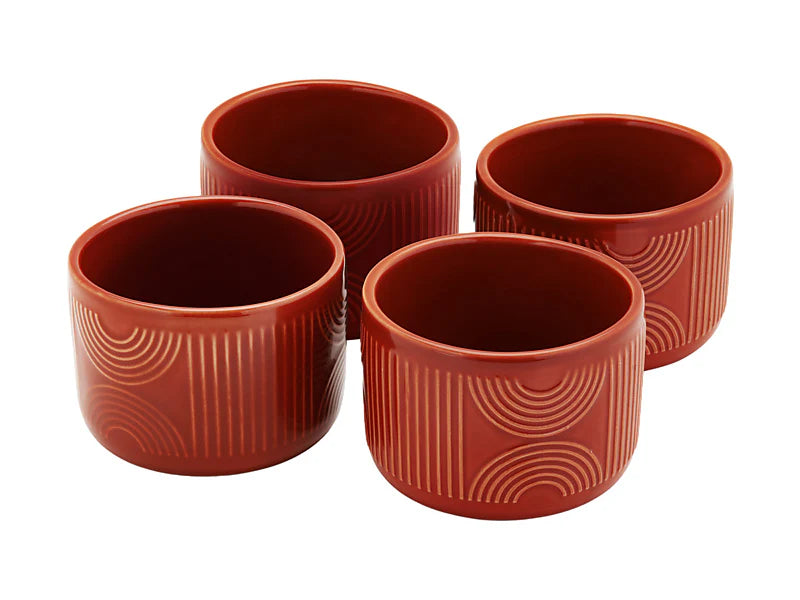 ARC RAMEKINS - TERRA, SET OF 4