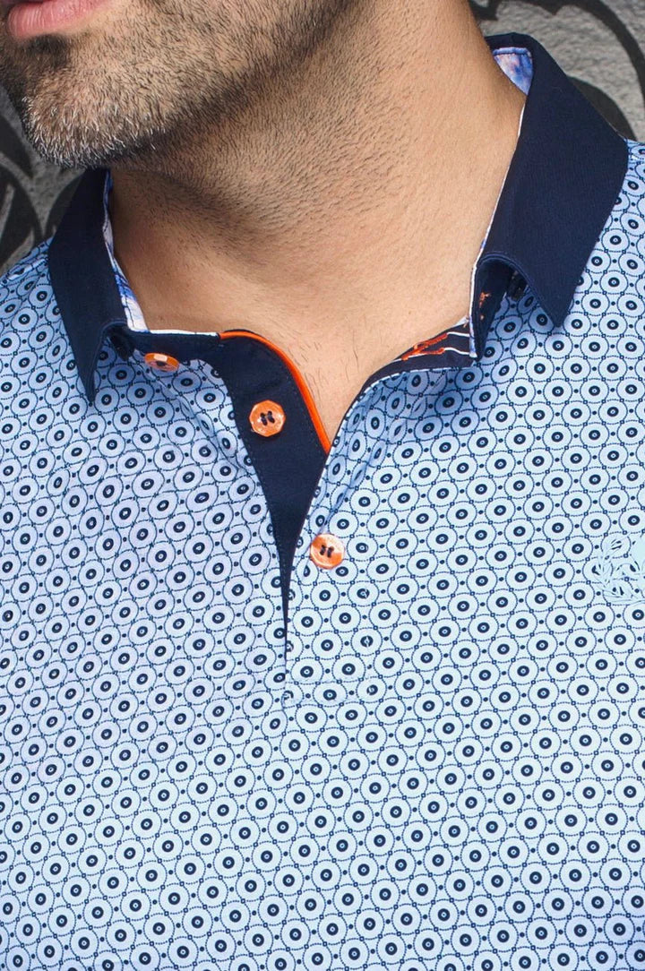 ASHER POLO "LIGHT BLUE"