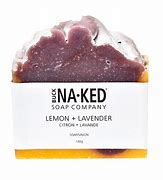 BUCK NAKED LEMON & LAVENDER SOAP - 150g