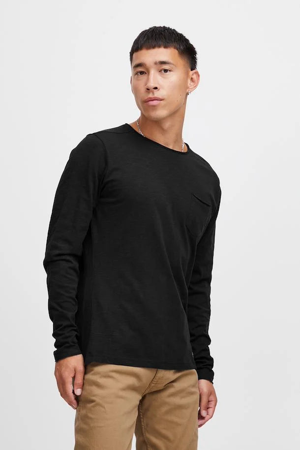 Blend Nicolai Long Sleeved Shirt Black