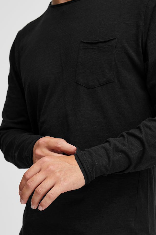 Blend Nicolai Long Sleeved Shirt Black