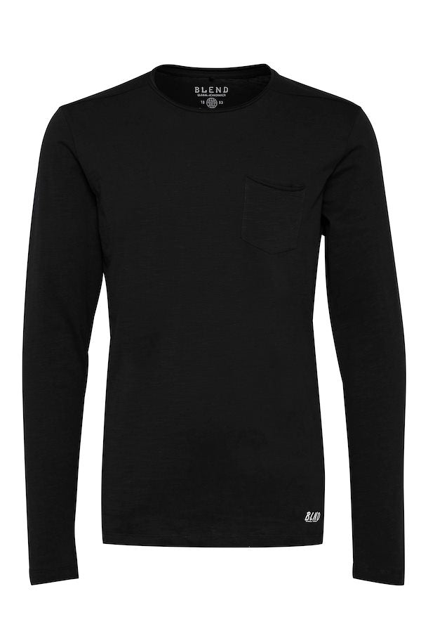 Blend Nicolai Long Sleeved Shirt Black