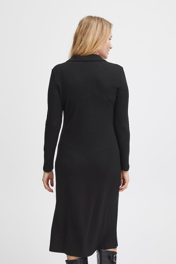 Fransa Henley Dress