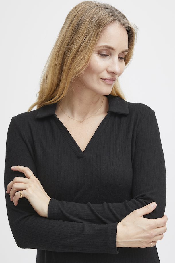 Fransa Henley Dress