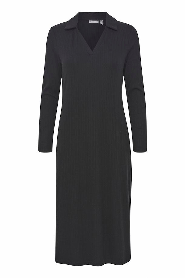 Fransa Henley Dress