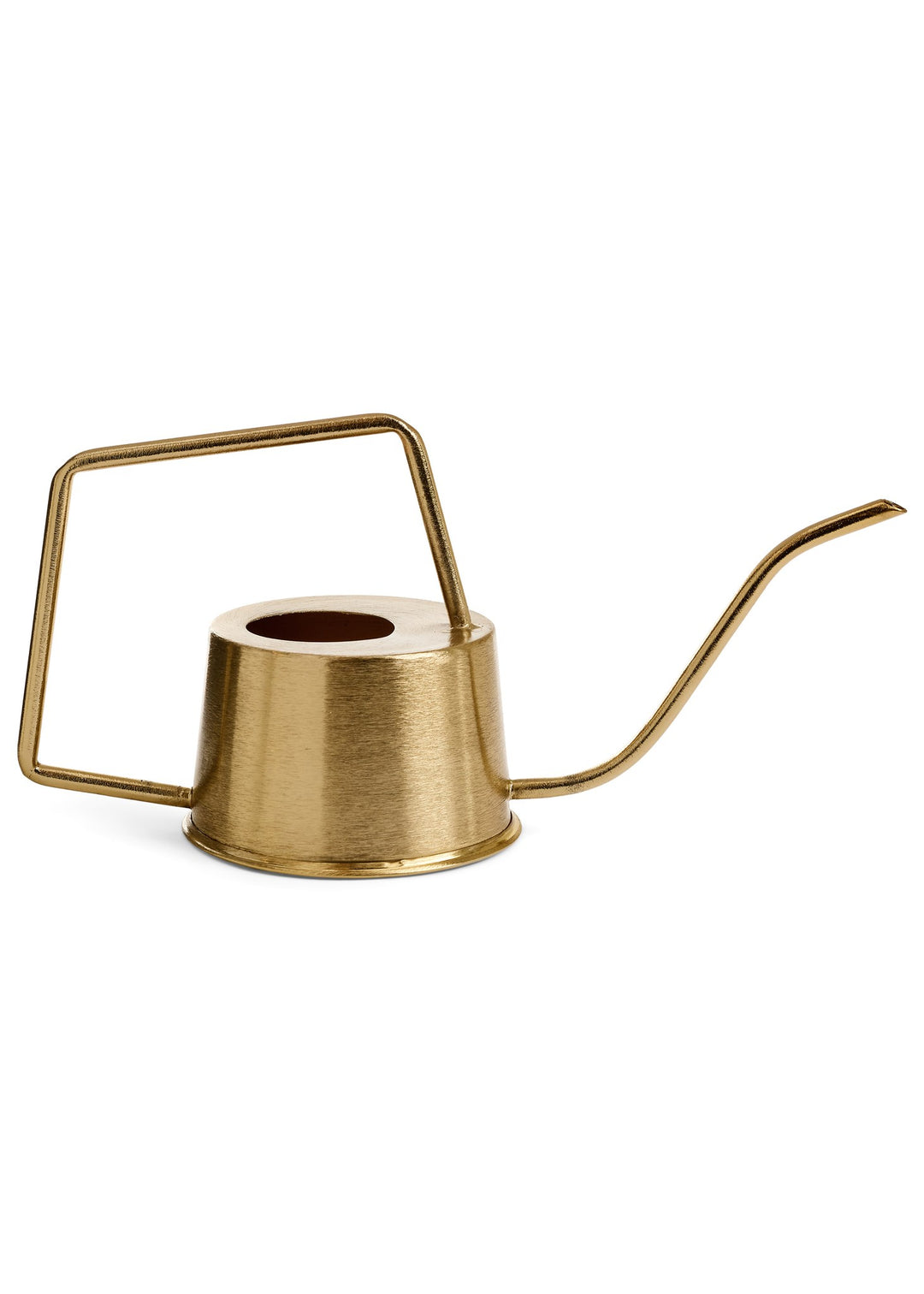 DECO WATERING CAN IRON BRUSHED BRASS