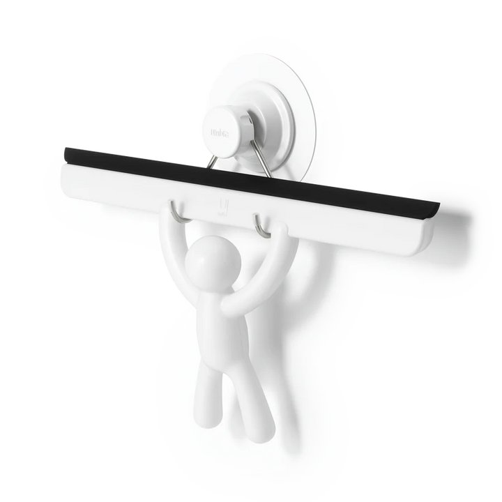 UMBRA BUDDY ADHESIVE SQUEEGEE - WHITE