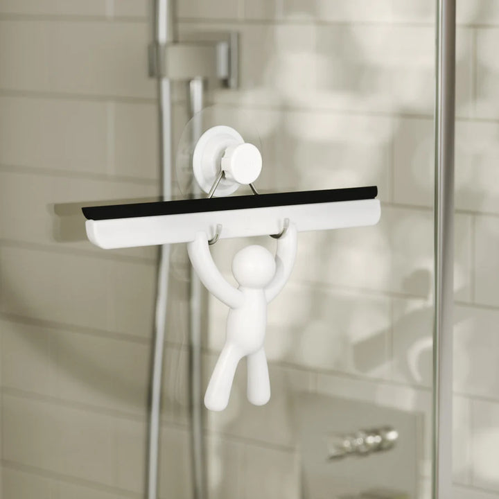 UMBRA BUDDY ADHESIVE SQUEEGEE - WHITE