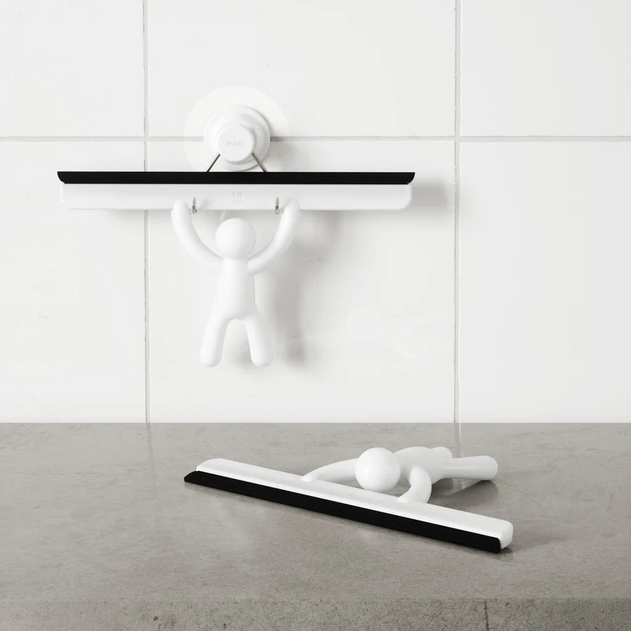 UMBRA BUDDY ADHESIVE SQUEEGEE - WHITE