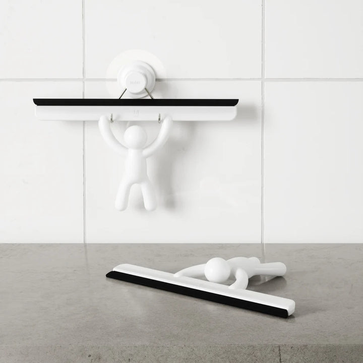UMBRA BUDDY ADHESIVE SQUEEGEE - WHITE