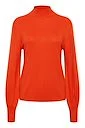 ICHI IHMAFA PULLOVER - ORANGE.COM