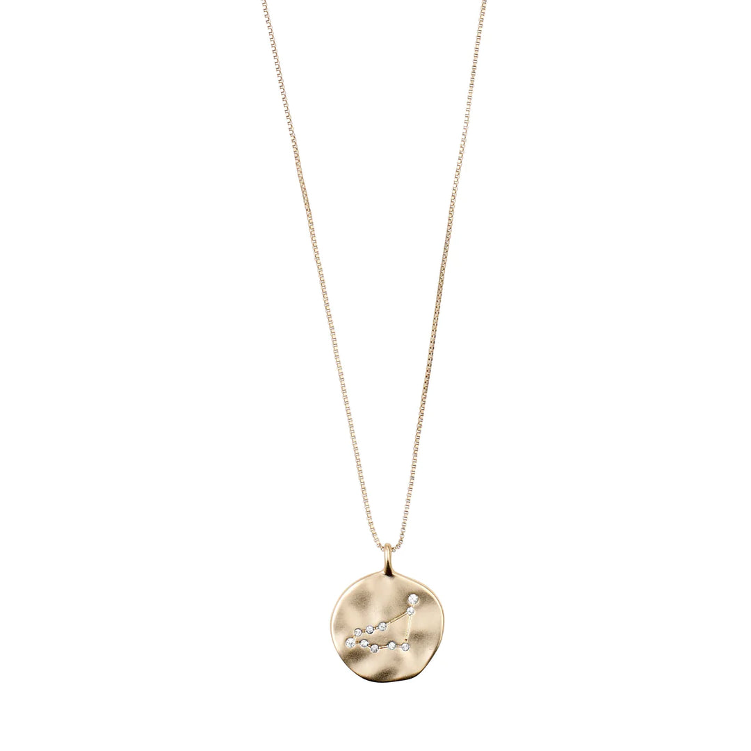 Capricorn Horoscope Necklace "Gold"