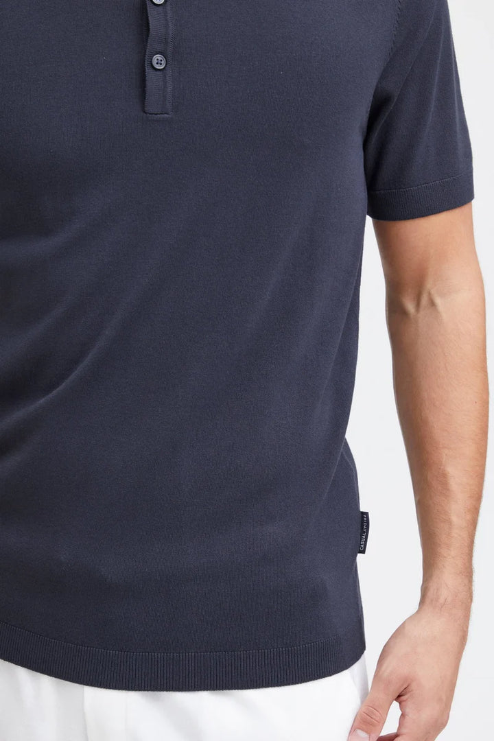 CFKARLO SS POLO KNIT "DARK NAVY"