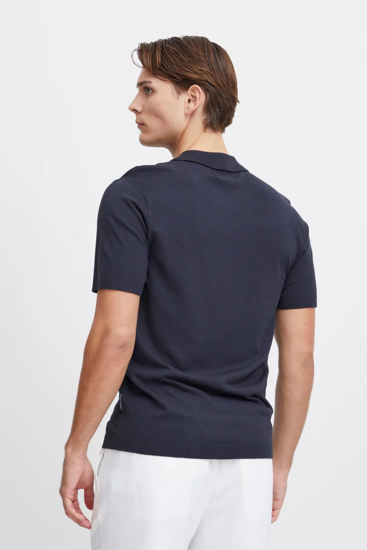 CFKARLO SS POLO KNIT "DARK NAVY"