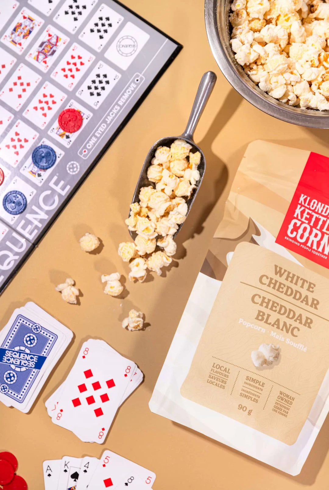 WHITE CHEDDAR POPCORN