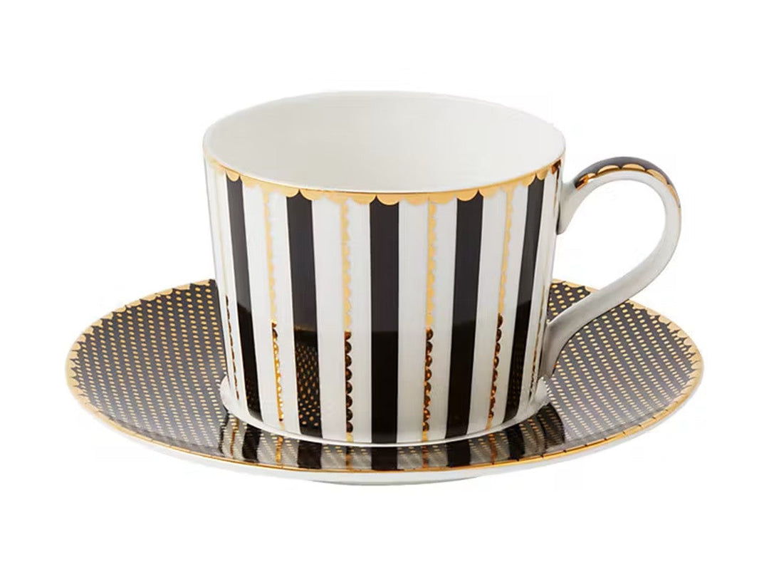 MAXWELL & WILLIAMS - Teas & C's Regency Cup & Saucer 240ml in Black