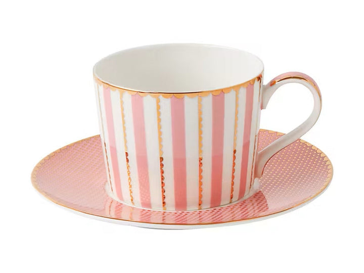 MAXWELL & WILLIAMS - Regency Cup & Saucer 240ML Pink Gift Boxed