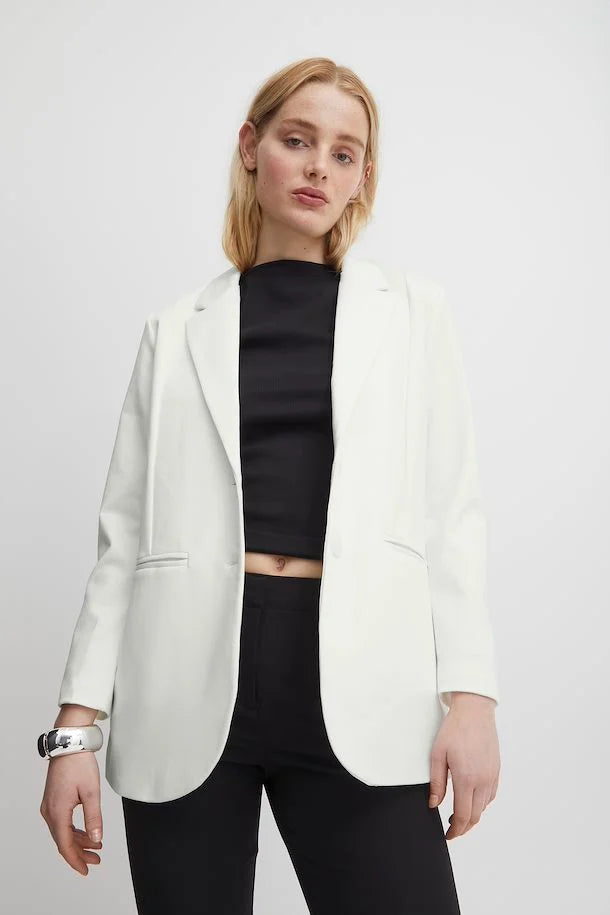 IHKATE BLAZER SUS OVERSIZE BLAZER "Cloud Dancer"