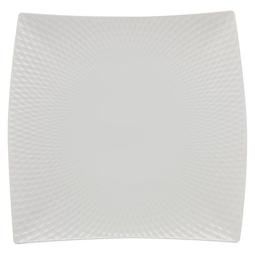 Maxwell Williams White Basics Diamonds Plat rectangulaire 25x18cm Boîte cadeau