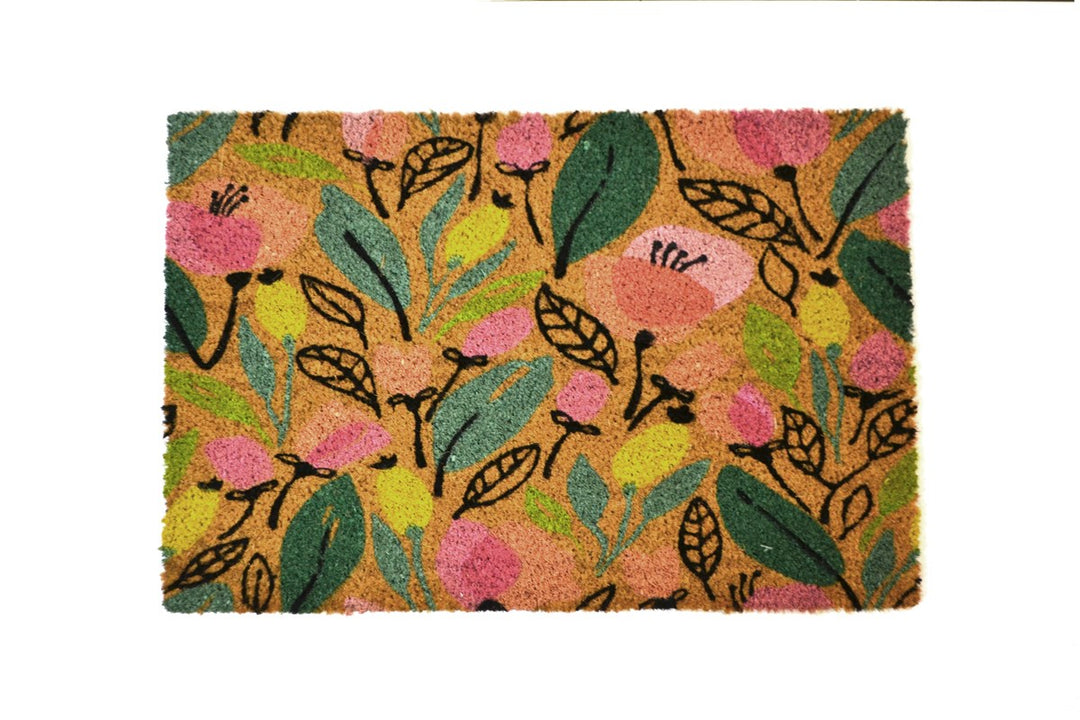 FLOWERS DOORMAT 40X60CM