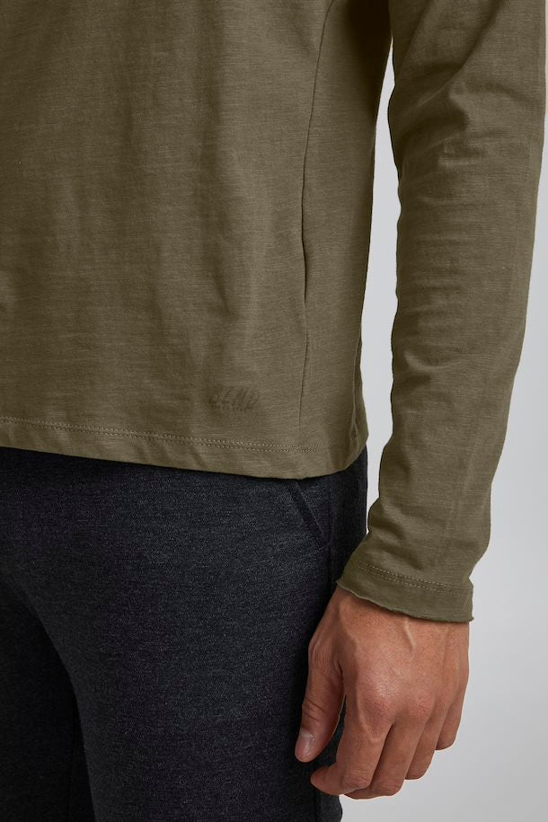 Blend Nicolai Long Sleeved Shirt Dusty Green