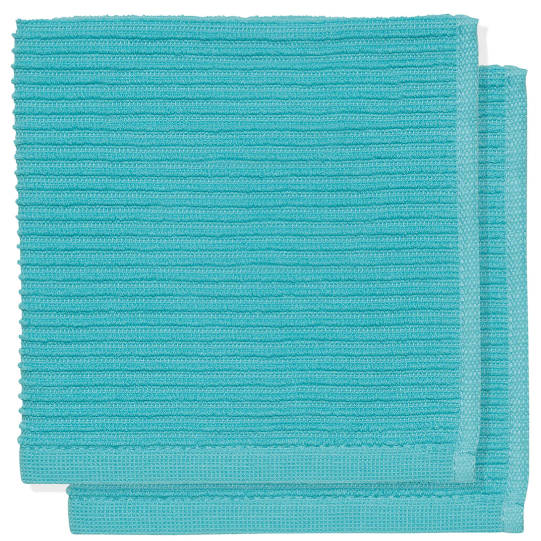 DANICA SET OF 2 RIPPLE DISHCLOTH BALI BLUE