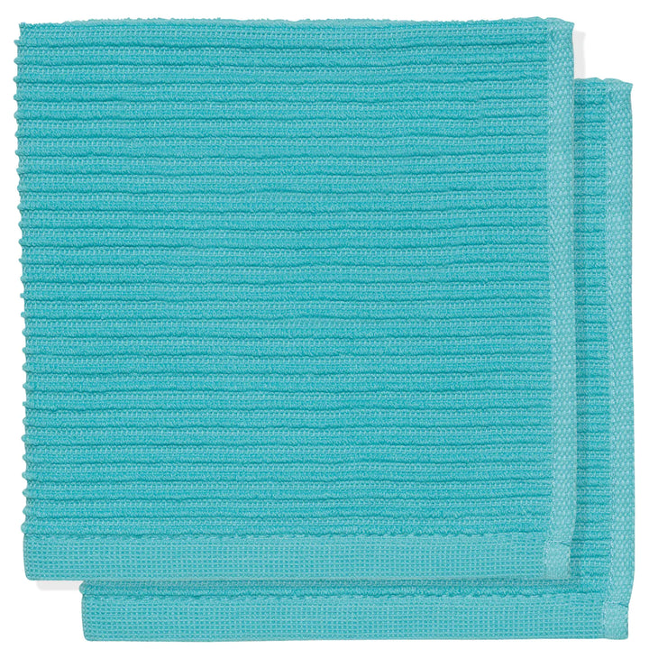 DANICA SET OF 2 RIPPLE DISHCLOTH BALI BLUE