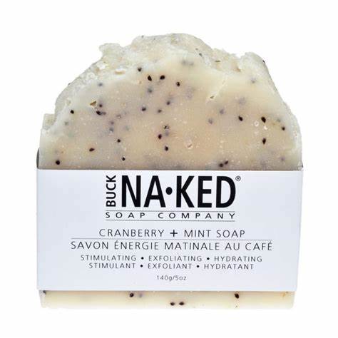 Savon Buck Naked Canneberge & Menthe