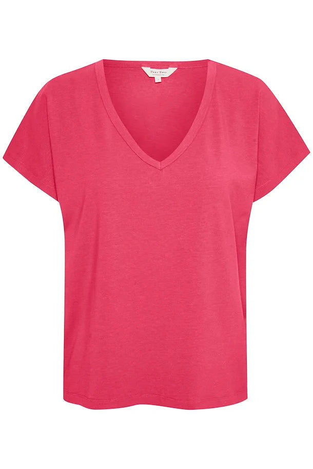 EVENYEPW T-SHIRT "Claret Red"