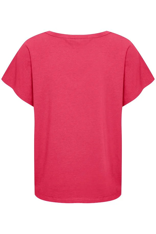 EVENYEPW T-SHIRT "Claret Red"