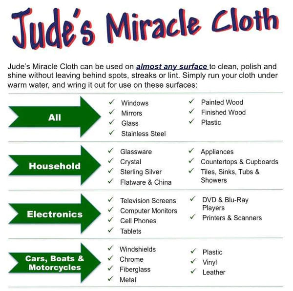 Jude's Miracle Cloth White