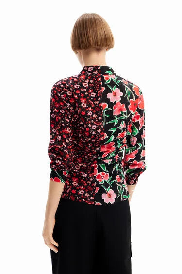 Desigual - Floral Gathered Shirt