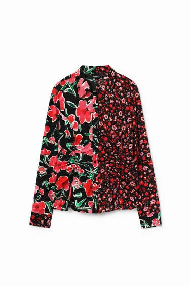 Desigual - Floral Gathered Shirt