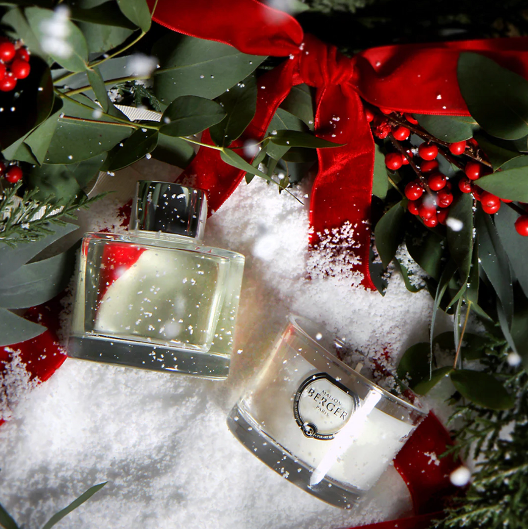 Maison Berger Perfumed Duo Bouquet and Candle Gift Set - Festive Fir