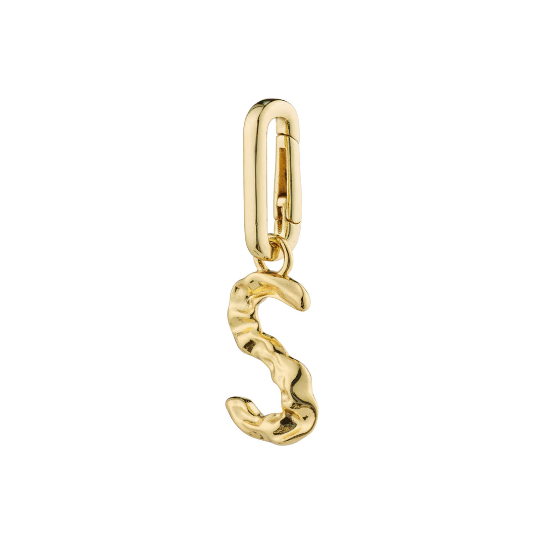 Pilgrim Charm Recycled Pendant S "Gold"