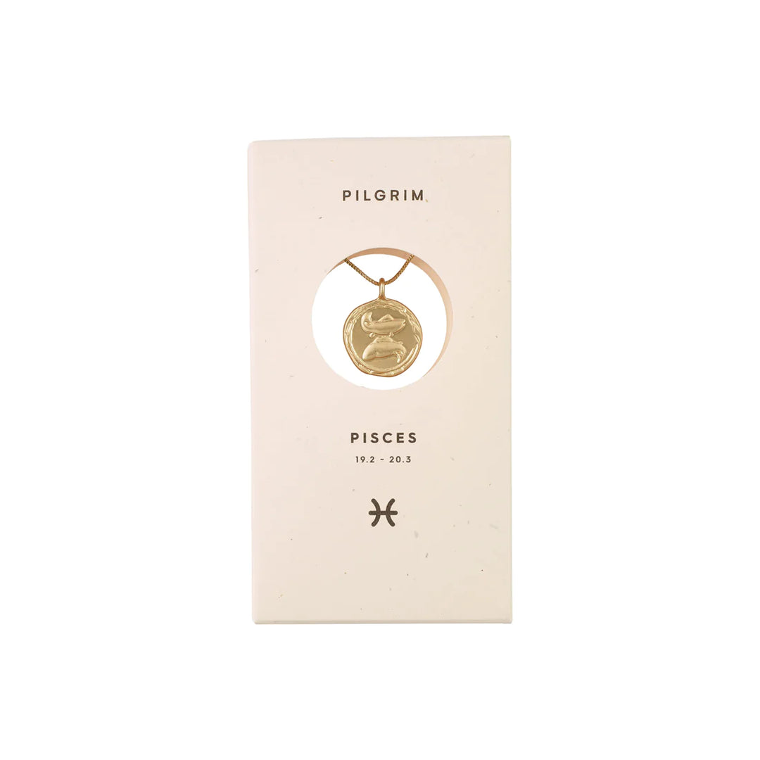 Pisces Horoscope Necklace "Gold"