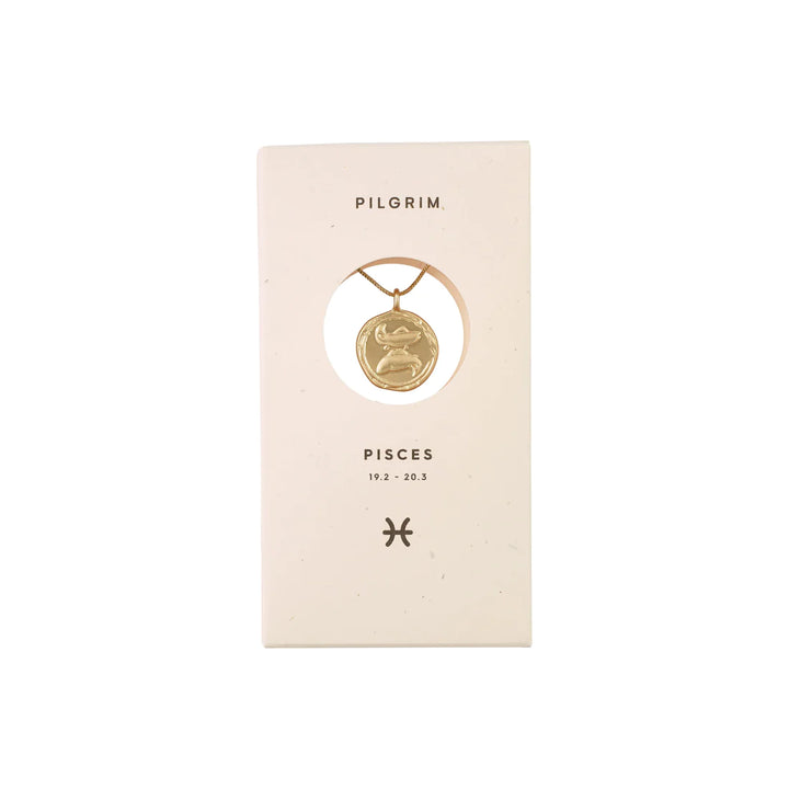 Pisces Horoscope Necklace "Gold"
