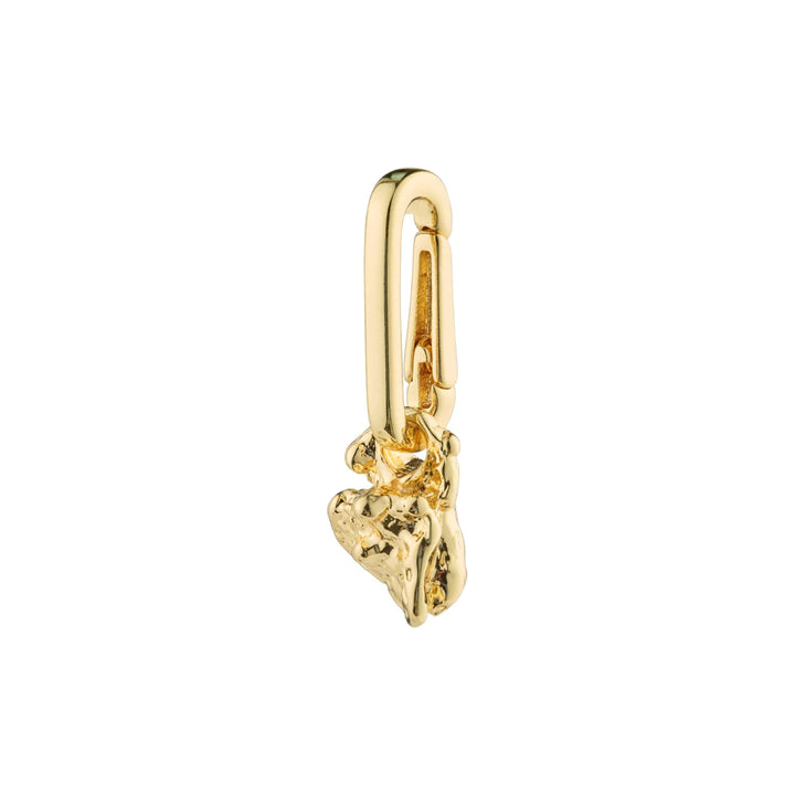 CHARM Recycled Stone Pendant "Gold"