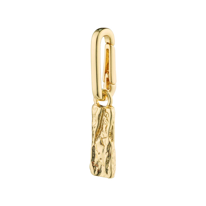 Pilgrim Charm Recycled Tag Pendant "Gold"