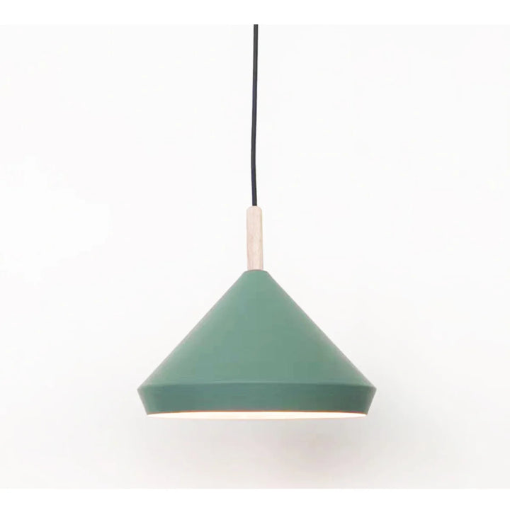 PENDANT LIGHT OLEG - GREEN 28X28X32CM