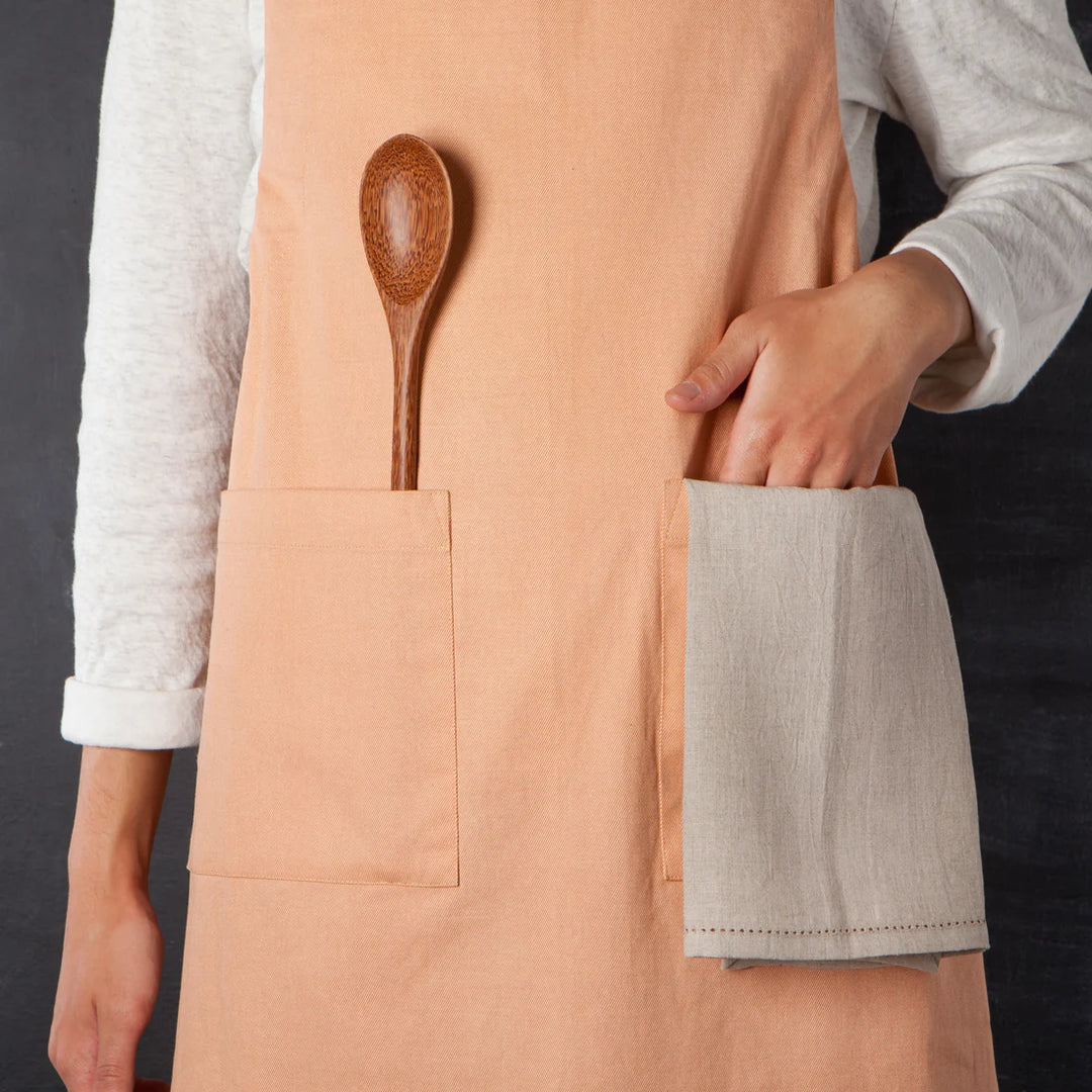 DANICA STONEWASH APRON NECTAR