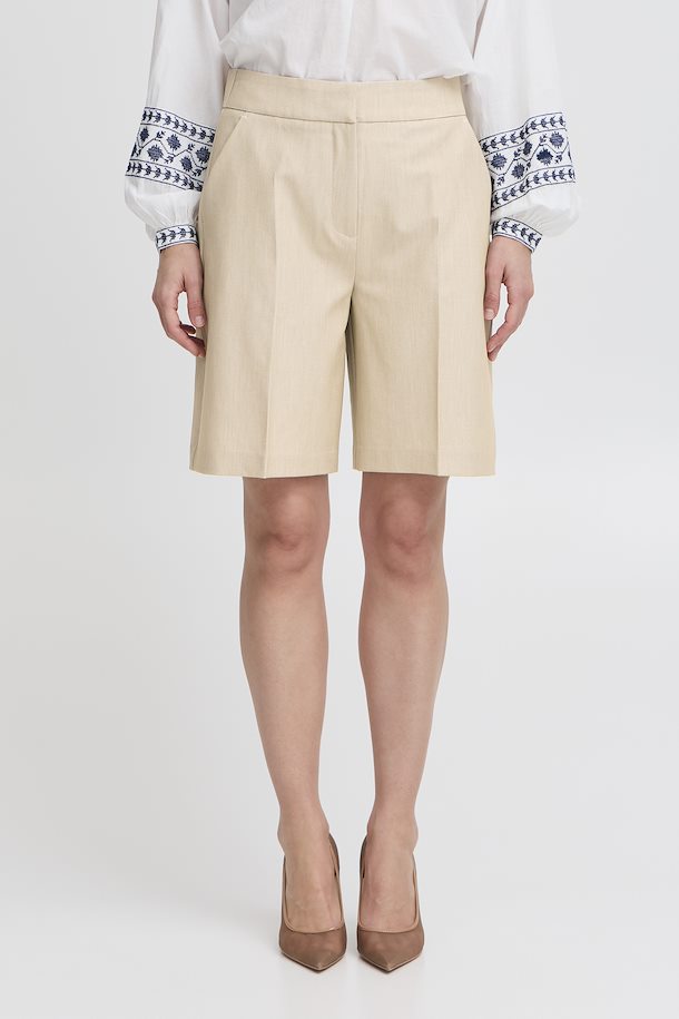 B.YOUNG DANTA SHORTS - HUMUS MELANGE
