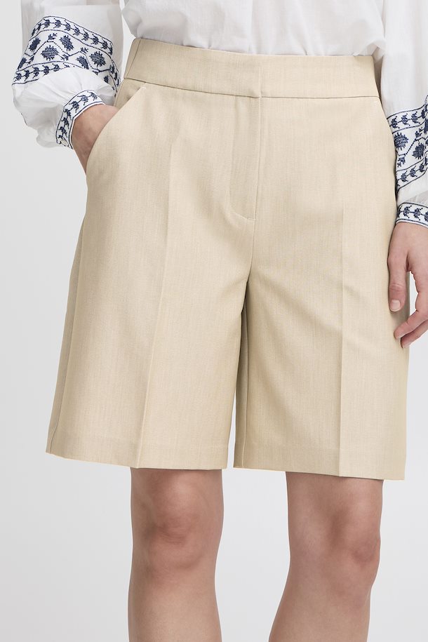 B.YOUNG DANTA SHORTS - HUMUS MELANGE