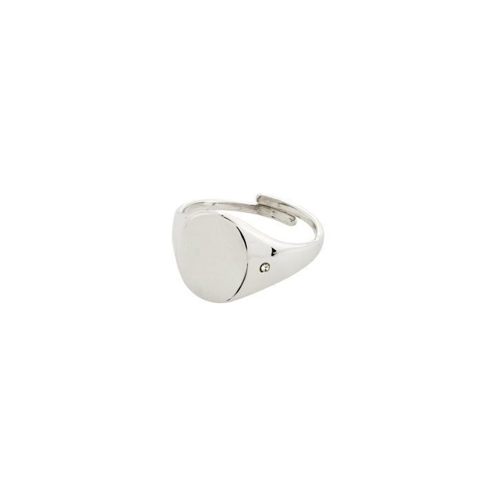 PILGRIM JULIETA SIGNET RING SILVER PLATED